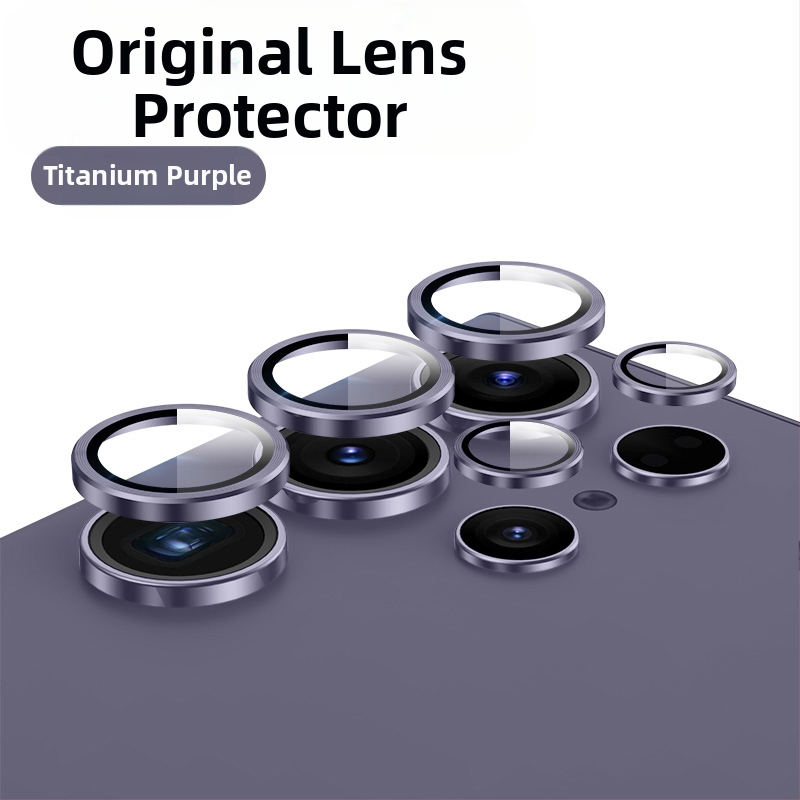 Samsung Galaxy S24/S24 Ultra/S24+ kaamera objektiivi kaitse nähtamatu disainiga – karastatud klaas, objektiivi kile, sõrmejälgede vastane kaitse