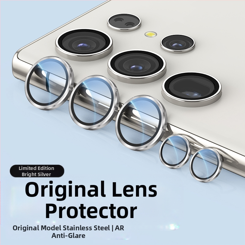 Samsung Galaxy S24/S24 Ultra/S24+ kaamera objektiivi kaitse nähtamatu disainiga – karastatud klaas, objektiivi kile, sõrmejälgede vastane kaitse