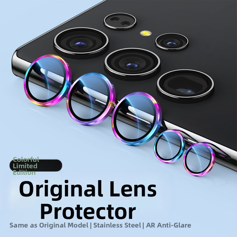 Samsung Galaxy S24/S24 Ultra/S24+ kaamera objektiivi kaitse nähtamatu disainiga – karastatud klaas, objektiivi kile, sõrmejälgede vastane kaitse