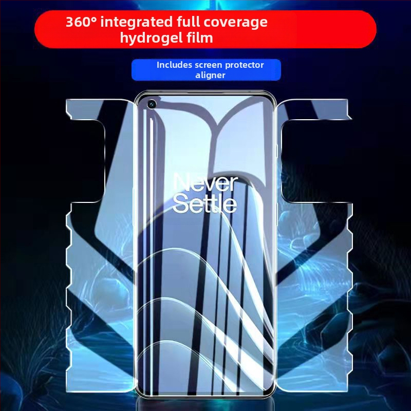 OnePlus Ace3 Pro priekinis hidrogelinis ekrano apsaugos filmas - minkštas filmas, pirštų atspaudų atsparus, suderinamas su OnePlus