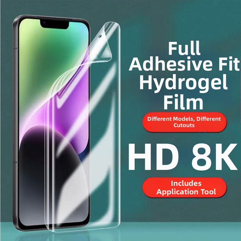 OnePlus Ace3 Pro priekinis hidrogelinis ekrano apsaugos filmas - minkštas filmas, pirštų atspaudų atsparus, suderinamas su OnePlus