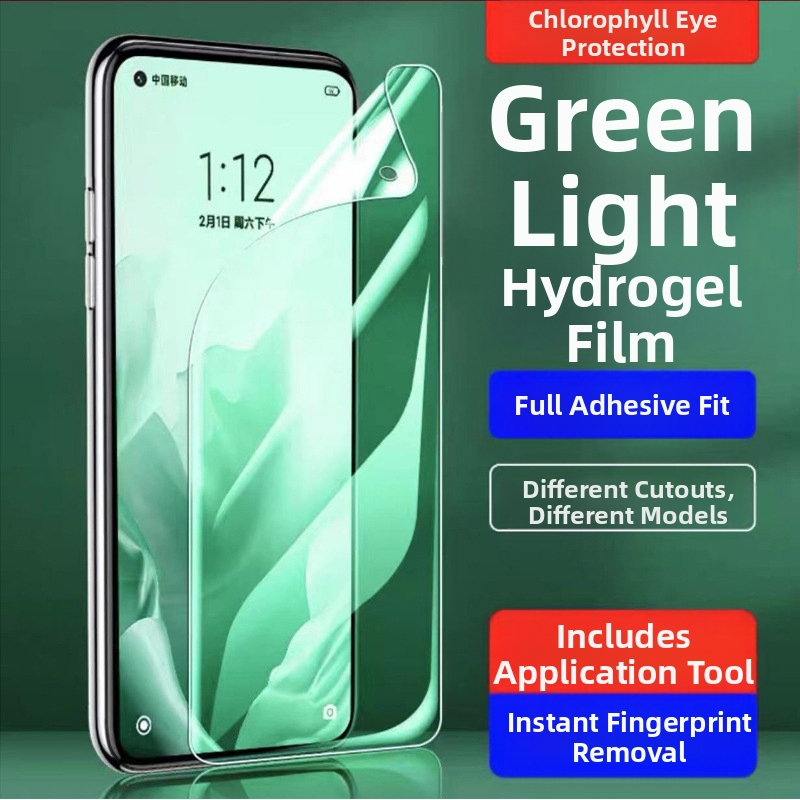 OnePlus Ace3 Pro priekinis hidrogelinis ekrano apsaugos filmas - minkštas filmas, pirštų atspaudų atsparus, suderinamas su OnePlus