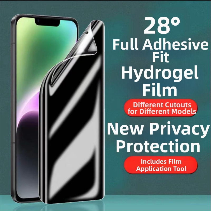 OnePlus Ace3 Pro priekinis hidrogelinis ekrano apsaugos filmas - minkštas filmas, pirštų atspaudų atsparus, suderinamas su OnePlus