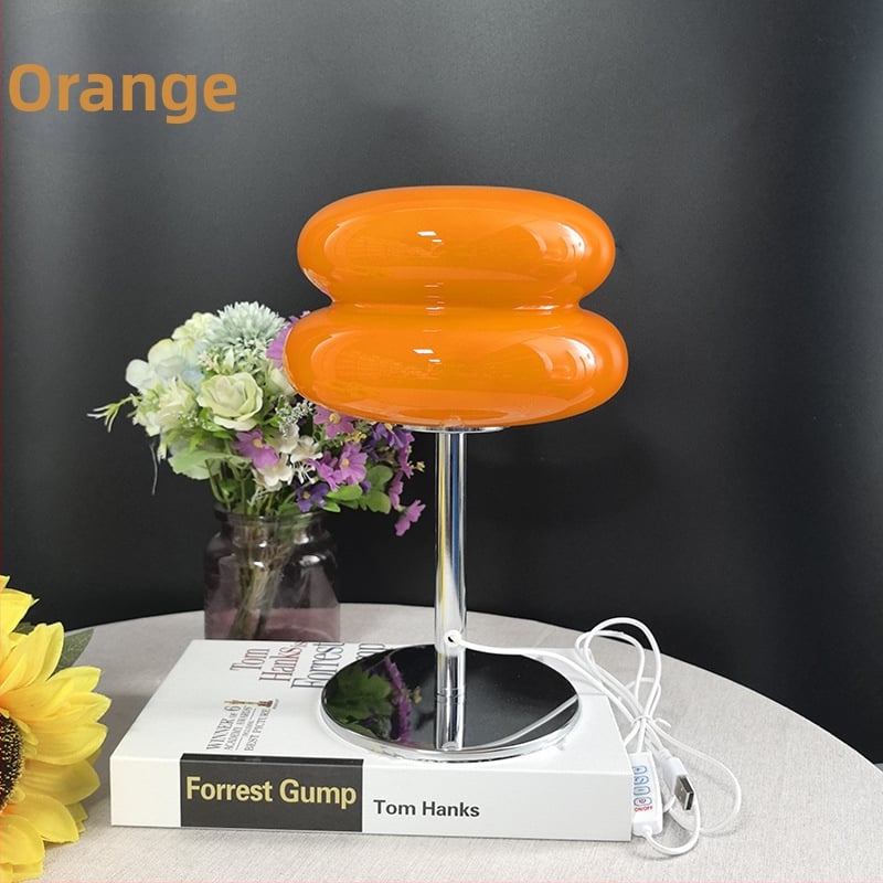 Stalo šviestuvas su Bauhaus postmoderniu dizainu, šiuolaikinis minimalistinis stilius, nakties šviesa, CE sertifikatas