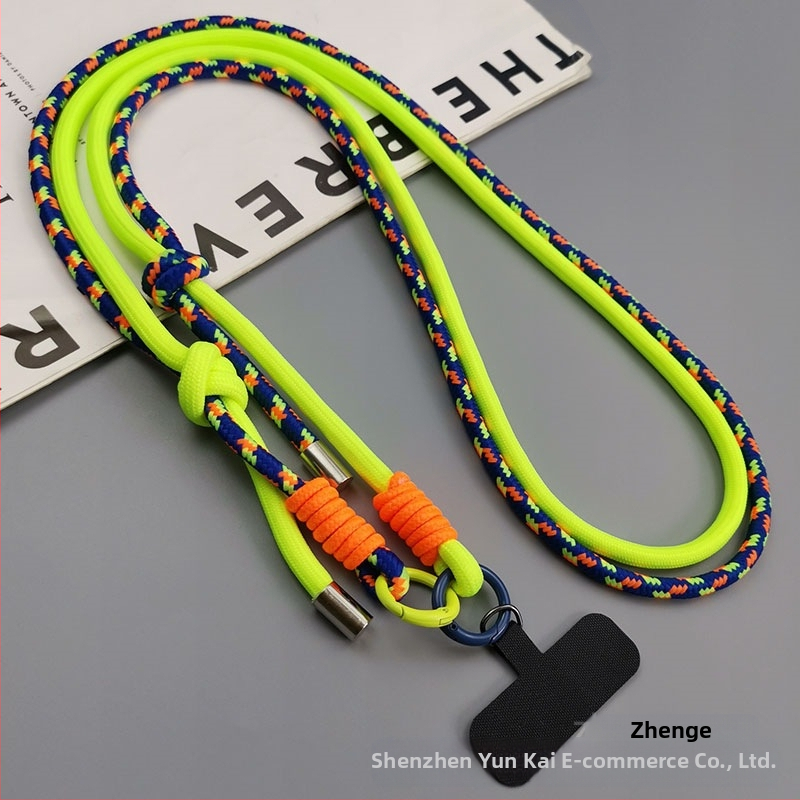 Zhenge rankų darbo telefono pakabukas per petį juosta moterims, daugiafunkcinis aksesuaras