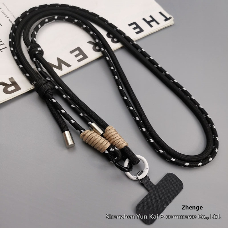 Zhenge rankų darbo telefono pakabukas per petį juosta moterims, daugiafunkcinis aksesuaras