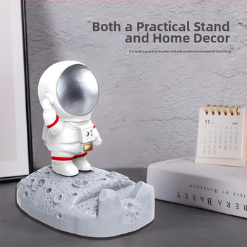 Επιτραπέζιο στήριγμα για κινητό με Αστροναύτη – φιγούρα ABS, καρτούν στυλ, μοντέλο Astronaut007, δυνατότητα προσαρμογής