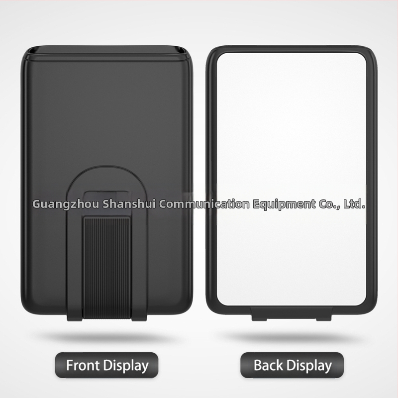 Силиконова картодържател за мобилен телефон с подставка - унисекс, горещо пресован дизайн, джоб за карти