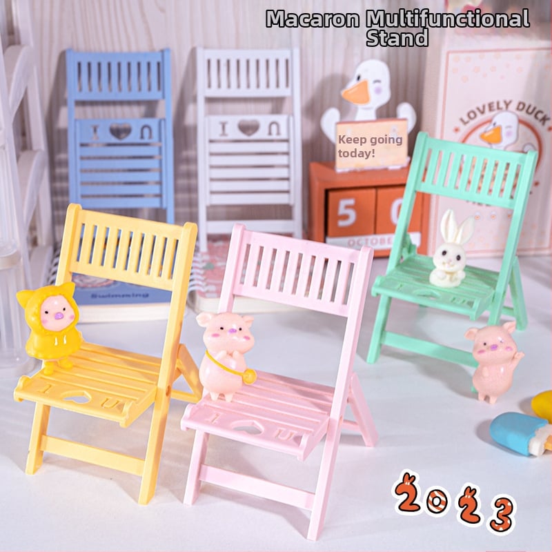 Десктоп подставка за телефон и таблет — регулируема, сгъваема, портативна, универсална съвместимост, PP материал