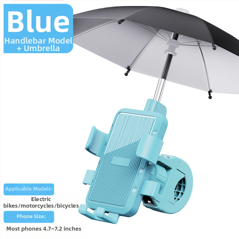 Универсален държач за телефон за кормило на електрически велосипеди и мотоциклети, удароустойчив пластмасов монтаж