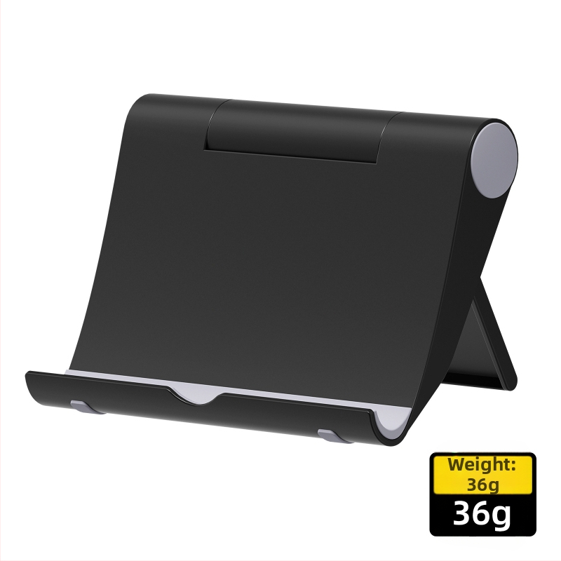 Kelibo настолен държач за телефон и таблет - сгъваем, преносим, универсален, пластмасов дизайн