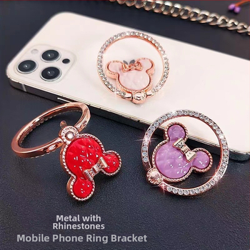 Waugh пръстен държач за телефон – анимационен стил, сплавен материал, персонализиран частен етикет