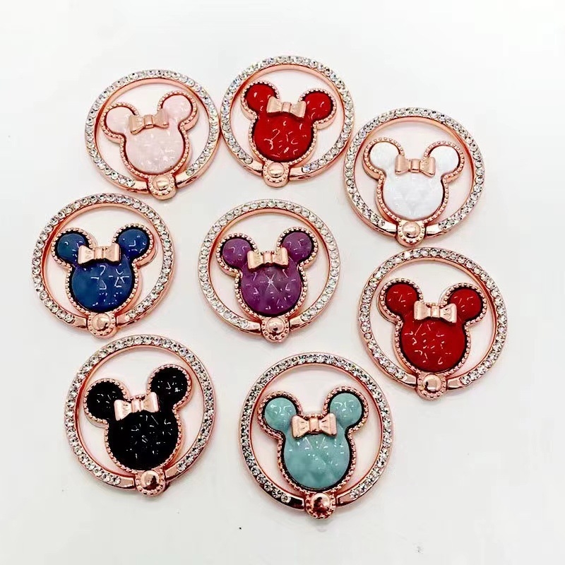 Waugh пръстен държач за телефон – анимационен стил, сплавен материал, персонализиран частен етикет