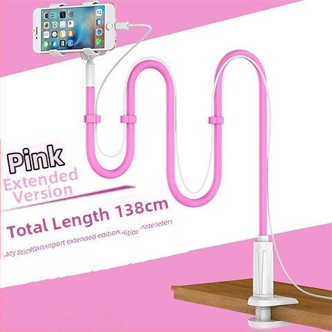 Телефон държач със спираловиден дизайн – настолен и нощен удължен държач, пластмасов, генерален модел