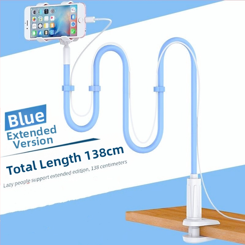 Телефон държач със спираловиден дизайн – настолен и нощен удължен държач, пластмасов, генерален модел