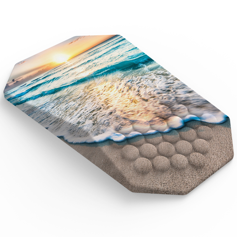 Csuklóvédő egérpad kézi párnával, vászon anyag, egyoldalas, OEM testreszabás