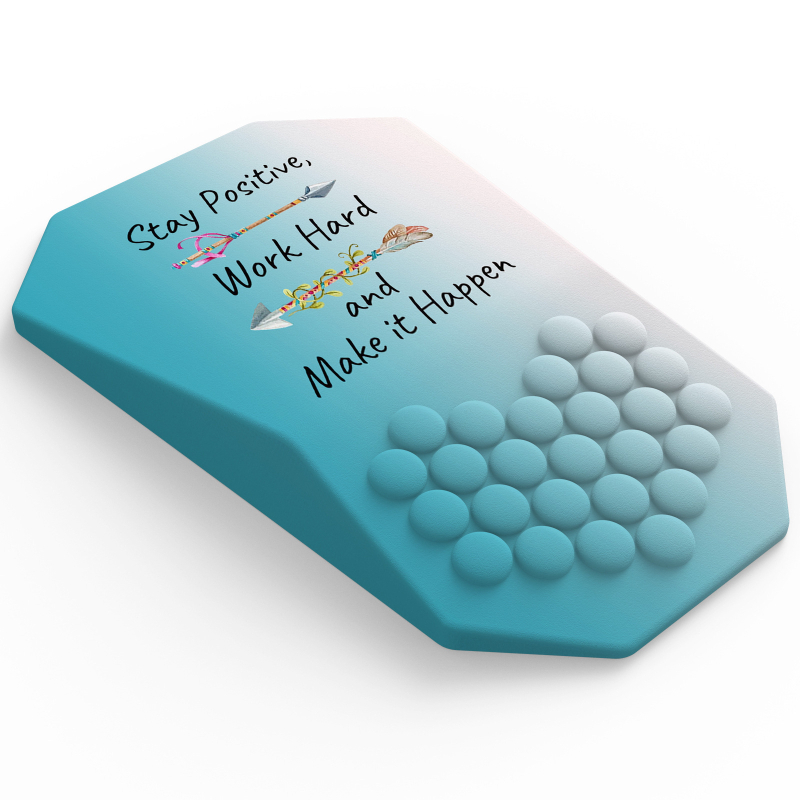 Csuklóvédő egérpad kézi párnával, vászon anyag, egyoldalas, OEM testreszabás