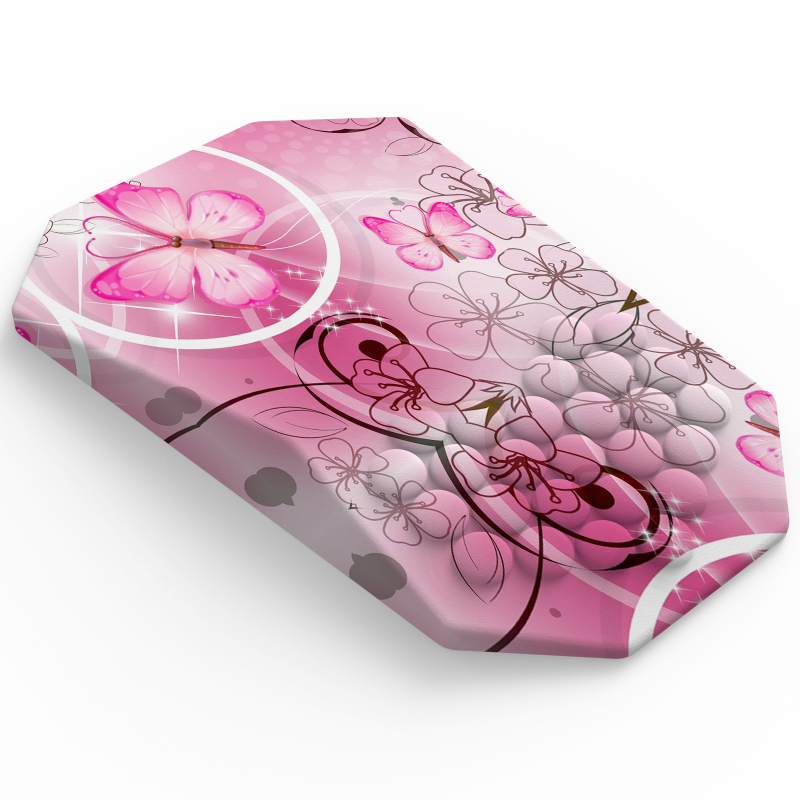 Csuklóvédő egérpad kézi párnával, vászon anyag, egyoldalas, OEM testreszabás