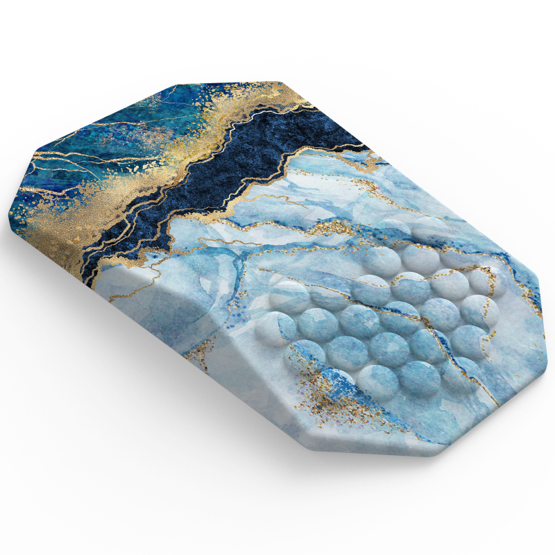 Csuklóvédő egérpad kézi párnával, vászon anyag, egyoldalas, OEM testreszabás