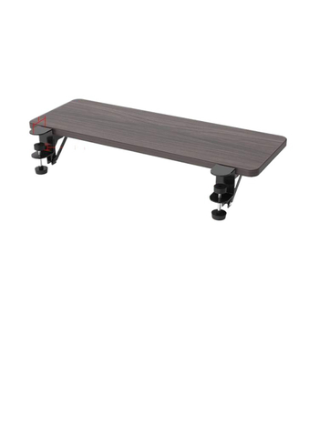 Πίνακας επέκτασης γραφείου - ευρύτερη και μακρύτερη επιφάνεια, χωρίς διάτρηση, υποστήριξη για υπολογιστή