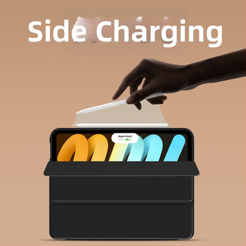 Θήκη iPad – TPU αναδιπλούμενη θήκη, προστασία από πτώσεις, βάση, μαγνητική έλξη, απαγωγή θερμότητας, ανθεκτικό σε δακτυλικά αποτυπώματα