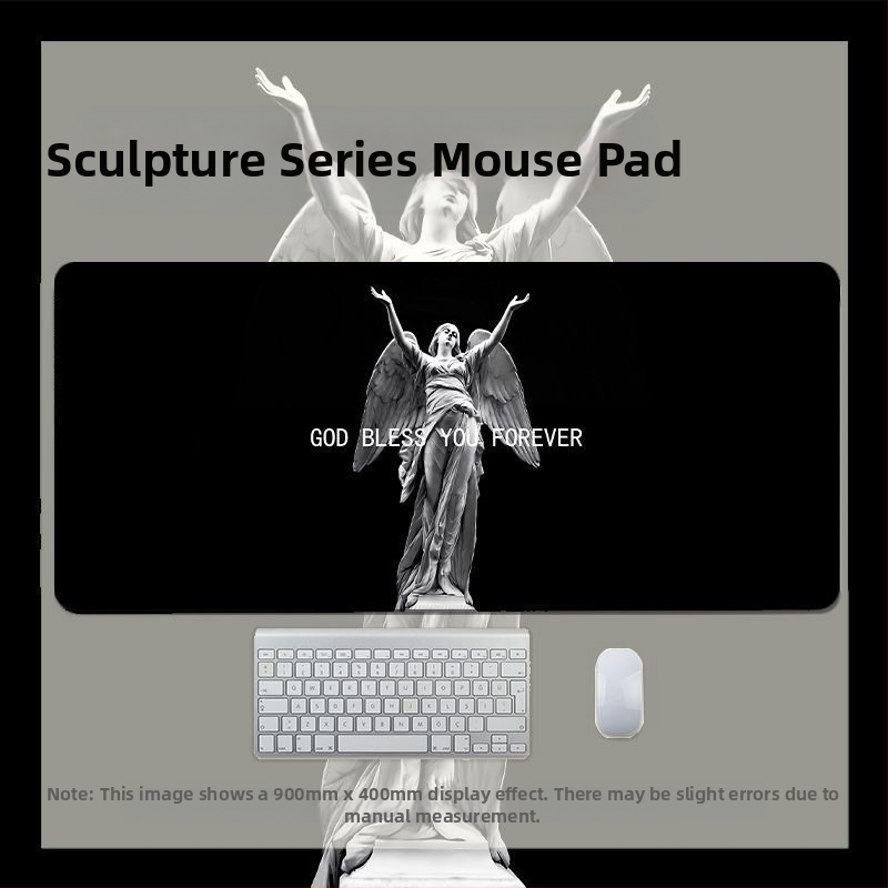 Gamer íróasztal alátét, természetes gumi, csúszásmentes, hőátviteles nyomtatás, logó testreszabás