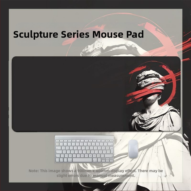 Gamer íróasztal alátét, természetes gumi, csúszásmentes, hőátviteles nyomtatás, logó testreszabás