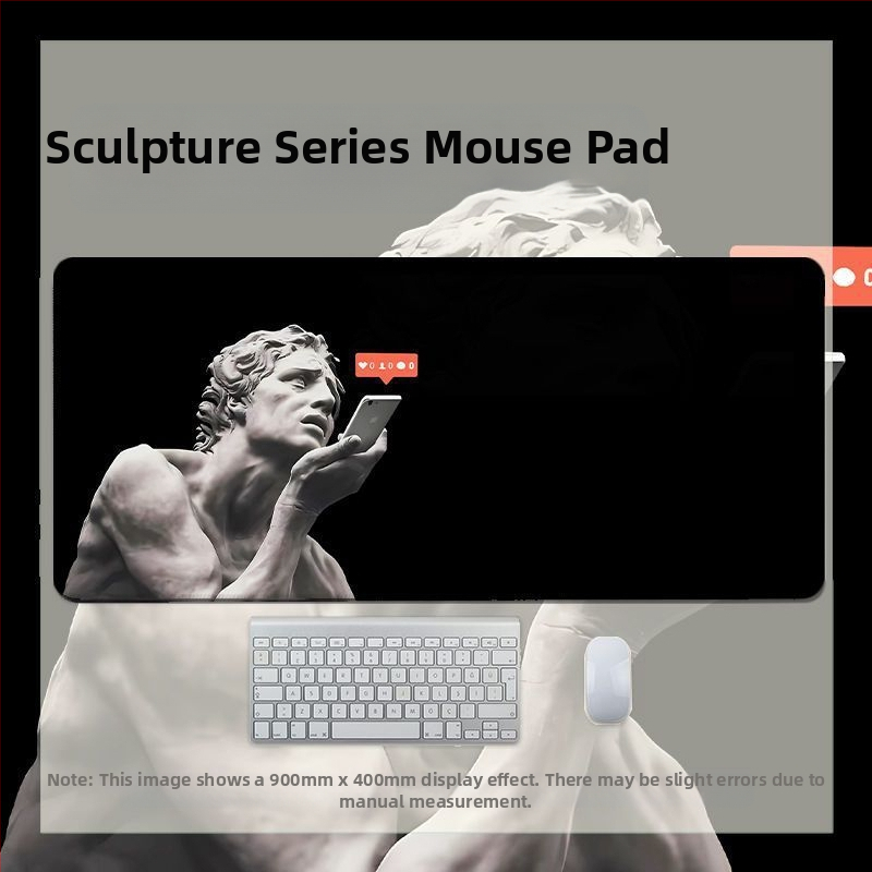 Gamer íróasztal alátét, természetes gumi, csúszásmentes, hőátviteles nyomtatás, logó testreszabás