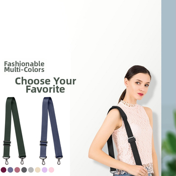 PIBAG Nīlonas plecu siksna somām — Crossbody / portatīvas somas siksna, vienkrāsains raksts, rudens 2023