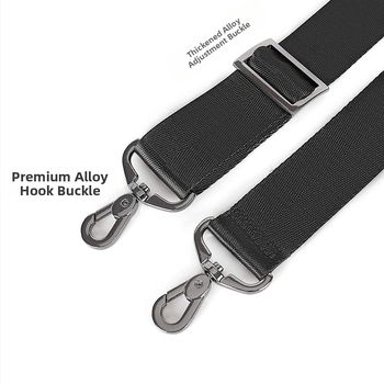 PIBAG Nīlonas plecu siksna somām — Crossbody / portatīvas somas siksna, vienkrāsains raksts, rudens 2023