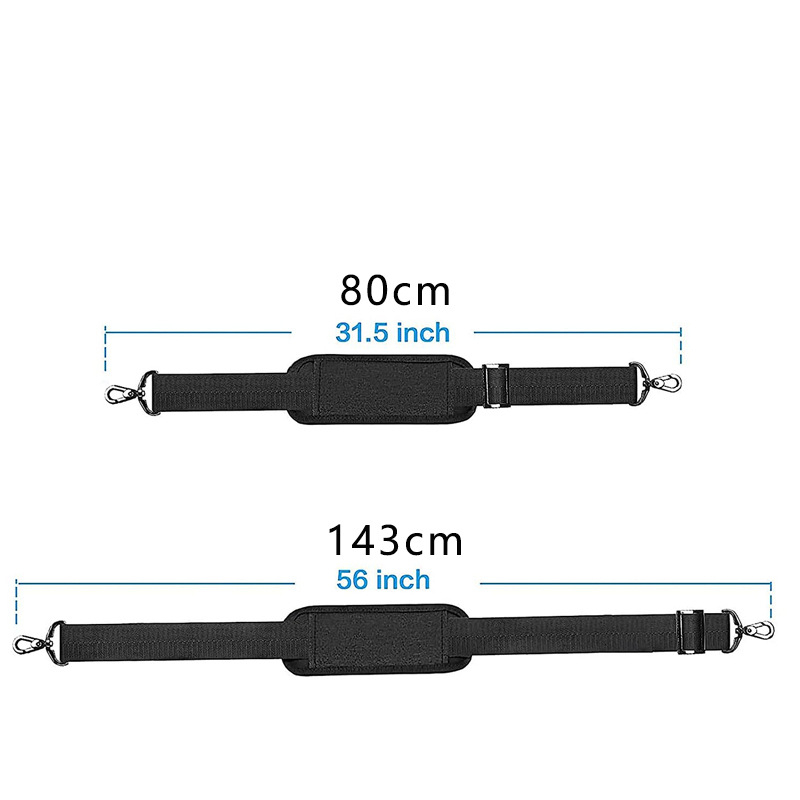PIBAG Nīlonas plecu siksna somām — Crossbody / portatīvas somas siksna, vienkrāsains raksts, rudens 2023