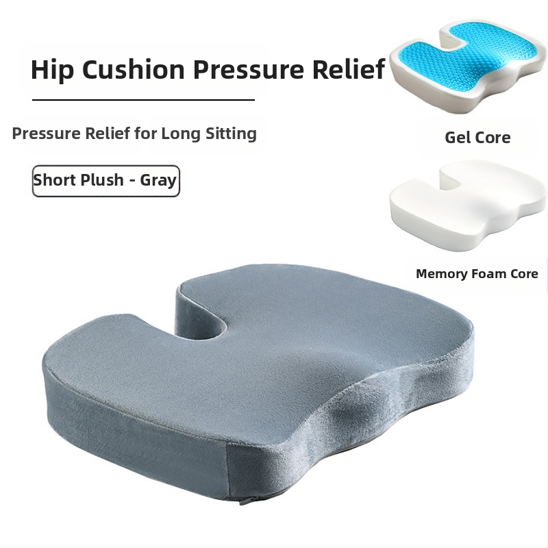 Μαξιλάρι από αφρό μνήμης με εκτυπωμένο λογότυπο για αυτοκίνητο και γραφείο, αργή επαναφορά, πολυεστερική ίνα, δυνατή παραμετροποίηση