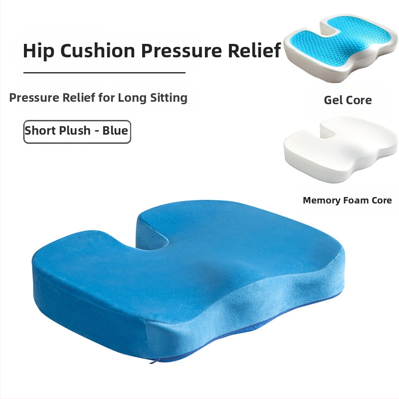 Μαξιλάρι από αφρό μνήμης με εκτυπωμένο λογότυπο για αυτοκίνητο και γραφείο, αργή επαναφορά, πολυεστερική ίνα, δυνατή παραμετροποίηση