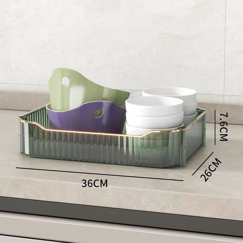 Μετακινούμενη ραφιέρα αποθήκευσης με δύο έως τέσσερα επίπεδα για σαλόνι και κουζίνα – πολυλειτουργική