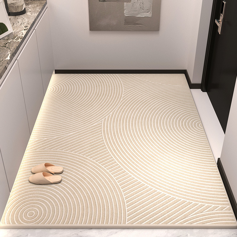 Covor de intrare — stil lux accesibil, catifea cristal, rezistent la murdărie, antiderapant, lavabil