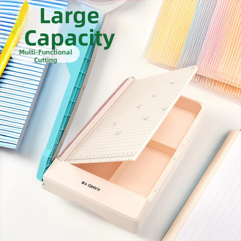 Kami KM-5620 Višenamjenski prijenosni ručni rezač papira, ABS, za ured i školu