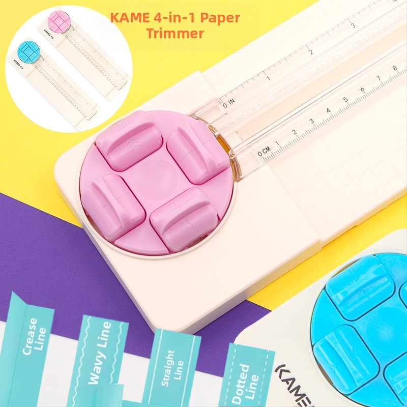 Kami KM-5620 Višenamjenski prijenosni ručni rezač papira, ABS, za ured i školu