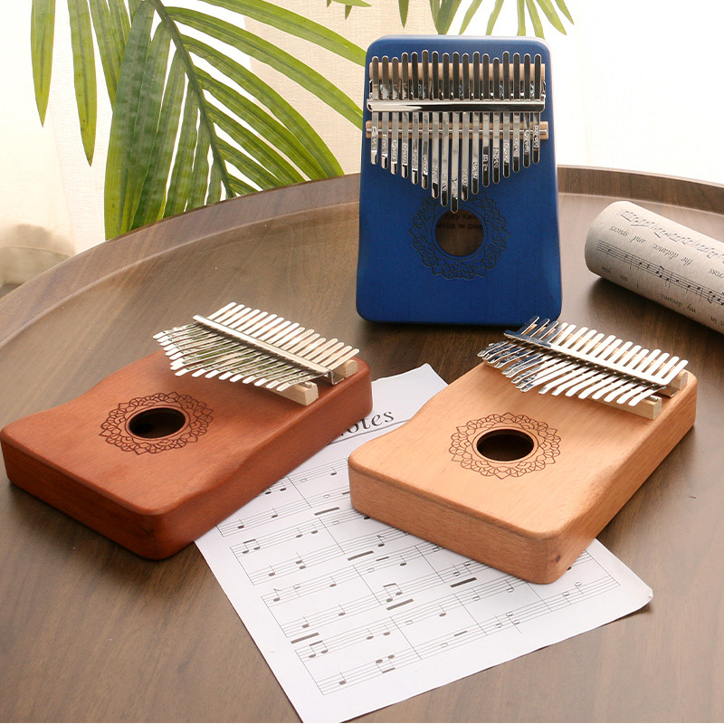Jiada Kalimba, pian pentru degete, 17 tonuri, 11×18×3.3 cm