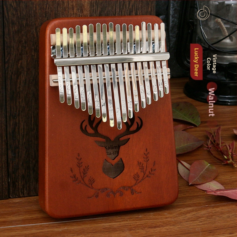 Jiada Kalimba, pian pentru degete, 17 tonuri, 11×18×3.3 cm