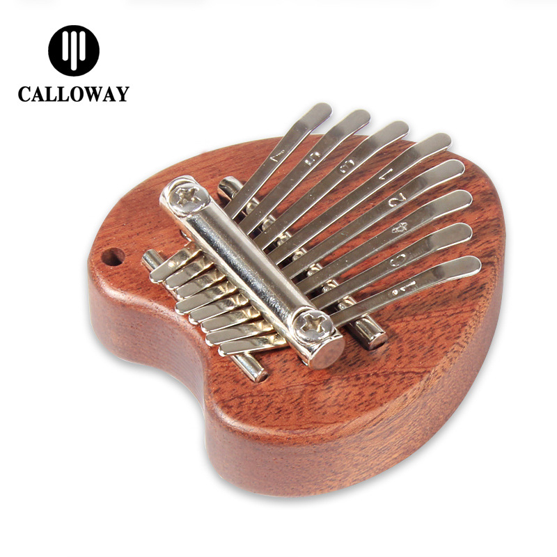 CALLOWAY Kalimba με 8 νότες, σχεδίαση πλάκας, πιάνο με δάχτυλα