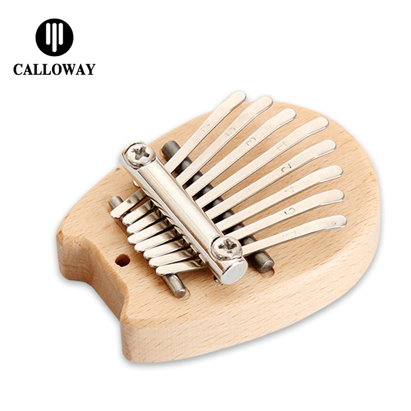 CALLOWAY Kalimba με 8 νότες, σχεδίαση πλάκας, πιάνο με δάχτυλα