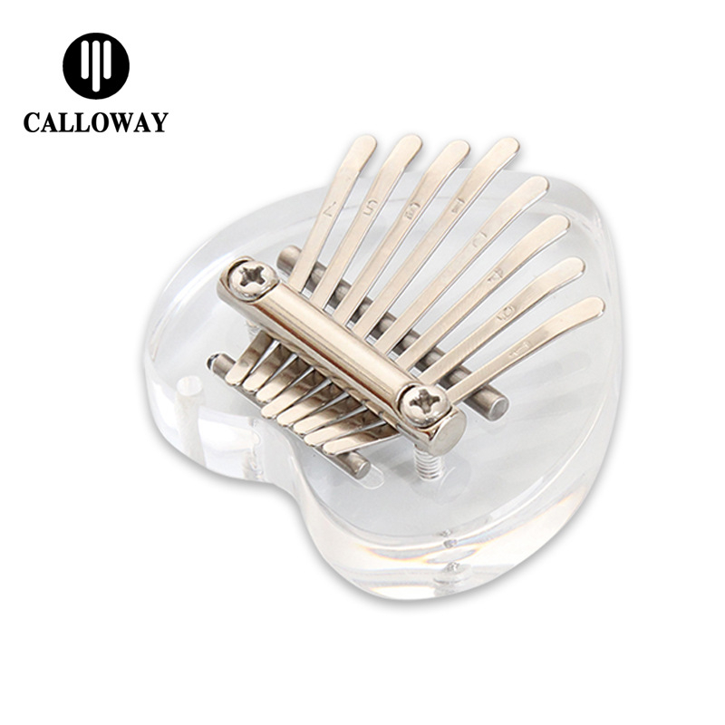 CALLOWAY Kalimba με 8 νότες, σχεδίαση πλάκας, πιάνο με δάχτυλα