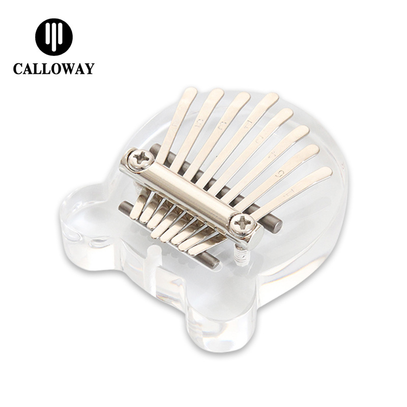 CALLOWAY Kalimba με 8 νότες, σχεδίαση πλάκας, πιάνο με δάχτυλα