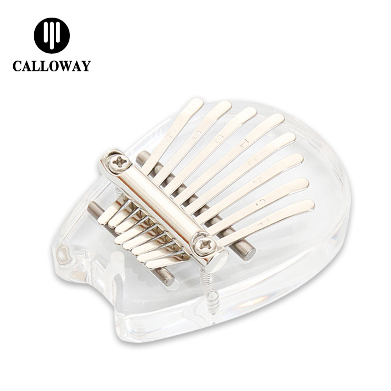 CALLOWAY Kalimba με 8 νότες, σχεδίαση πλάκας, πιάνο με δάχτυλα