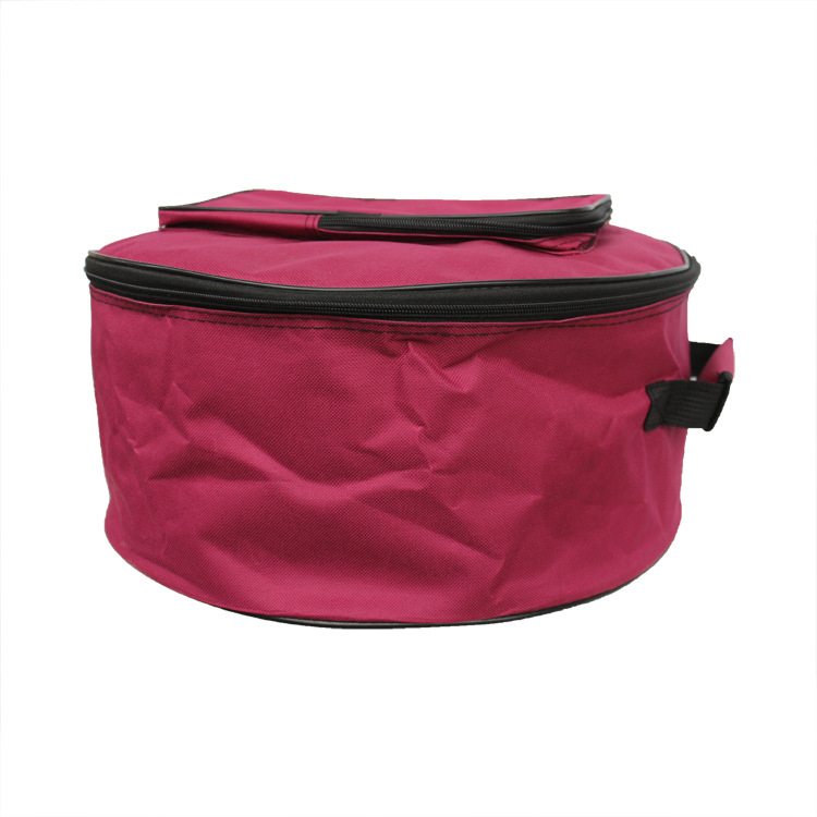 Τσάντα για snare drum από Oxford ύφασμα, με επένδυση ενός στρώματος, αδιάβροχη και ανθεκτική στη φθορά, καμπύλος ιμάντας ώμου, εξωτερική προεξέχουσα τσέπη, μονόχρωμη
