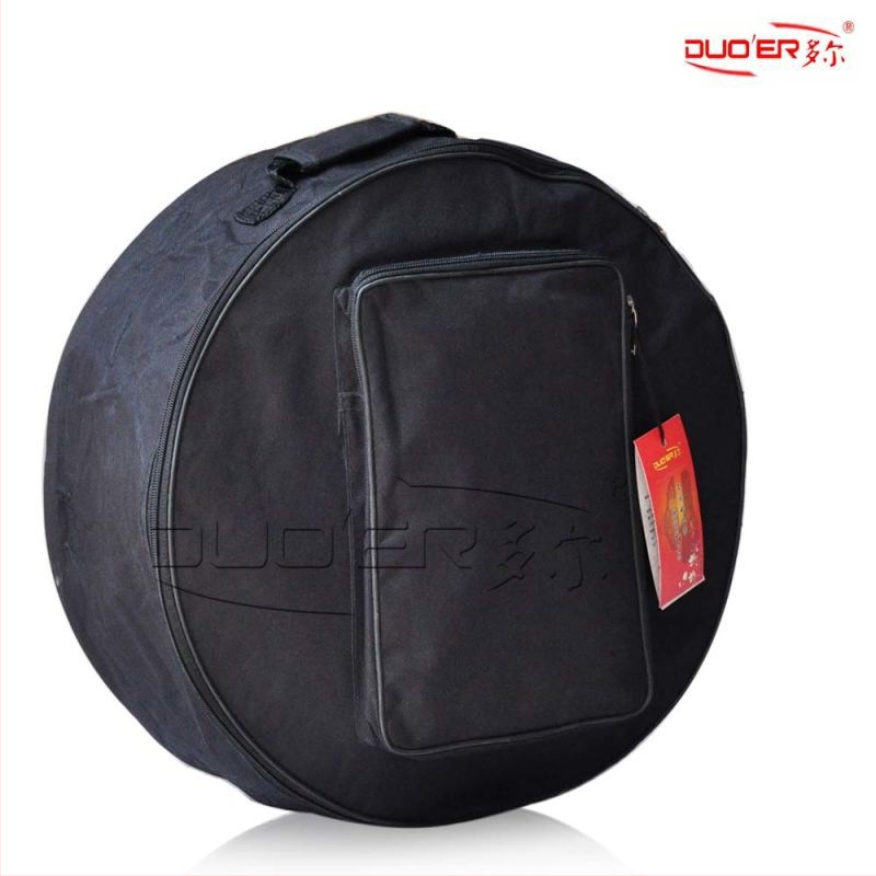 Чанта за барабан (snare drum) от Oxford плат, подплатена еднослойно, водоустойчива и износоустойчива, презрамка с извита форма, конвексен джоб, солиден цвят