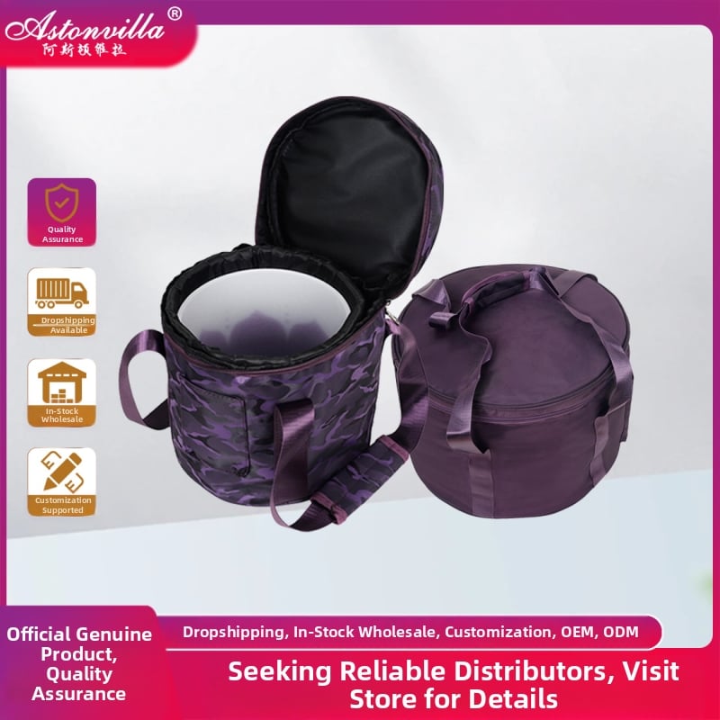 Μοντέλο F-87: Φορητή τσάντα για μουσικά όργανα για κρυστάλλινα μπολ – Υλικό πολυεστέρα-βαμβάκι, Θήκη αποθήκευσης για μουσικοθεραπεία