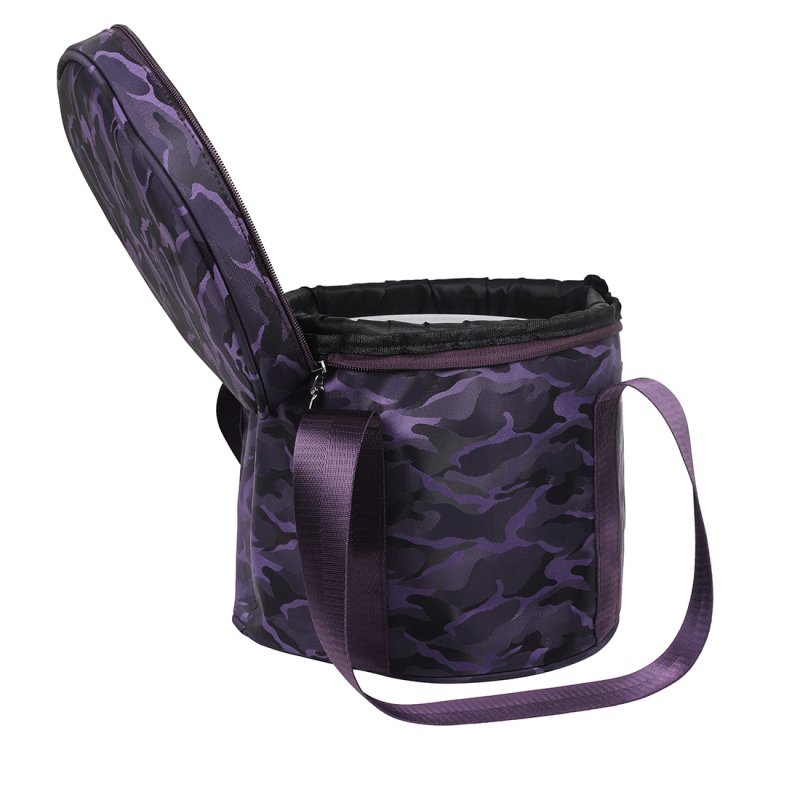 Μοντέλο F-87: Φορητή τσάντα για μουσικά όργανα για κρυστάλλινα μπολ – Υλικό πολυεστέρα-βαμβάκι, Θήκη αποθήκευσης για μουσικοθεραπεία