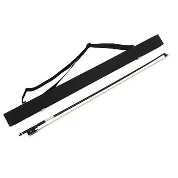 Δερμάτινο κουτί για τόξο βιολιού, LN194, ρυθμιζόμενο άκρο, φορητό με λουρί ώμου