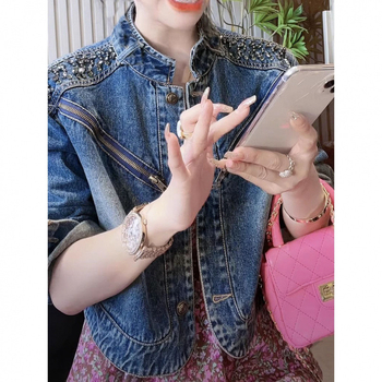 Medvilninis paltas, laisvo kirpimo, ilgos rankovės, stovinti apykaklė, nusidėvėjęs efektas, 95% medvilnės